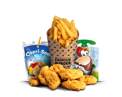 Menu enfant de Munchies73 à La Tronche : repas adapté aux enfants, avec des portions savoureuses et équilibrées.